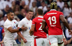 Dan Biggar, Owen Farrell, Wales, England, Twickenham, 2023